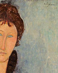 青い目を持つ女性、1918年頃（96792の詳細）